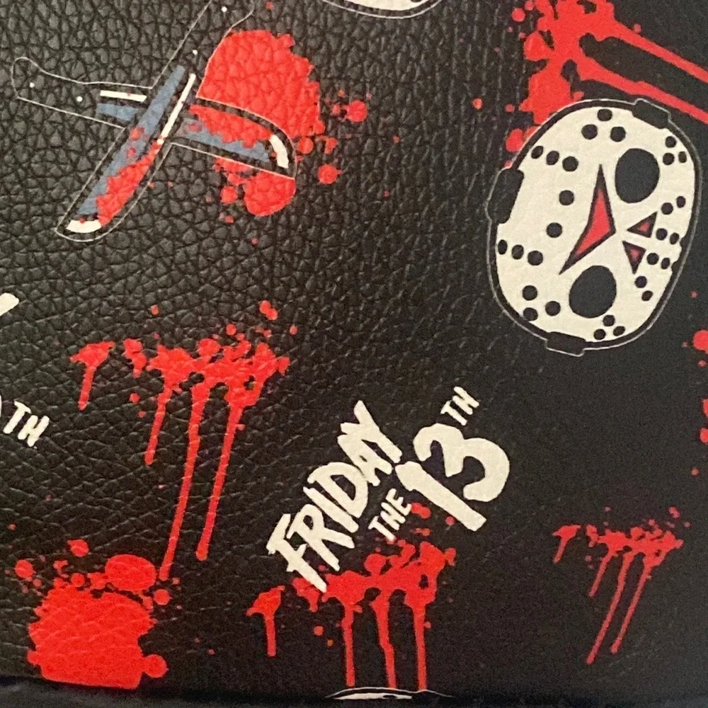 Friday the 13th mini backpack+Jason Voorhees 13 Jersey XXL🔪🩸